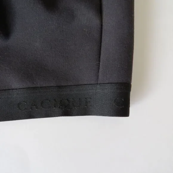 Cacique Unlined Full Coverage Wireless Bra  Black 48DD EUC - Picture 6 of 6